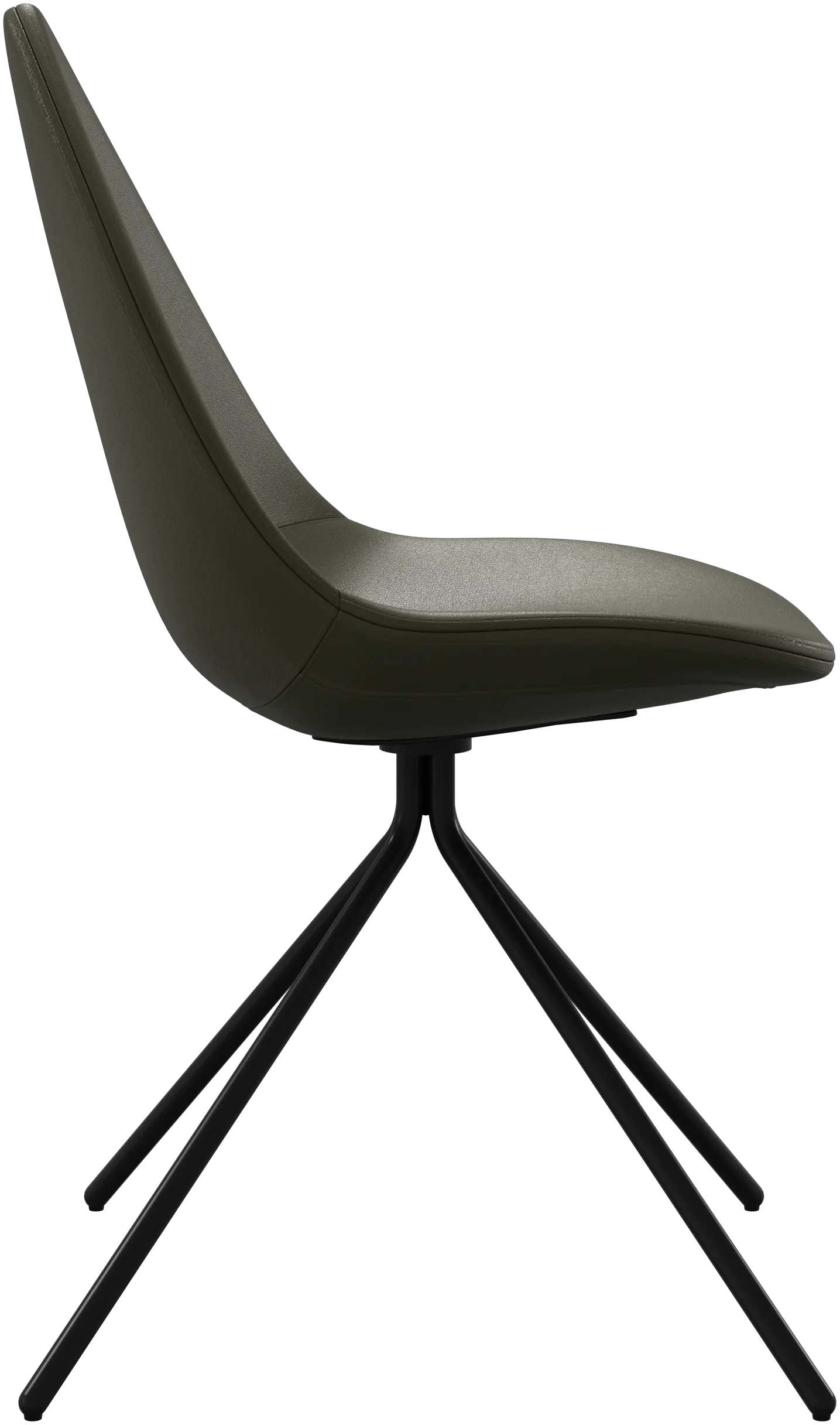★引越整理品★BoConcept レザー ダイニングチェア BoConcept (ボーコンセプト) ダイニングチェアー ブラック